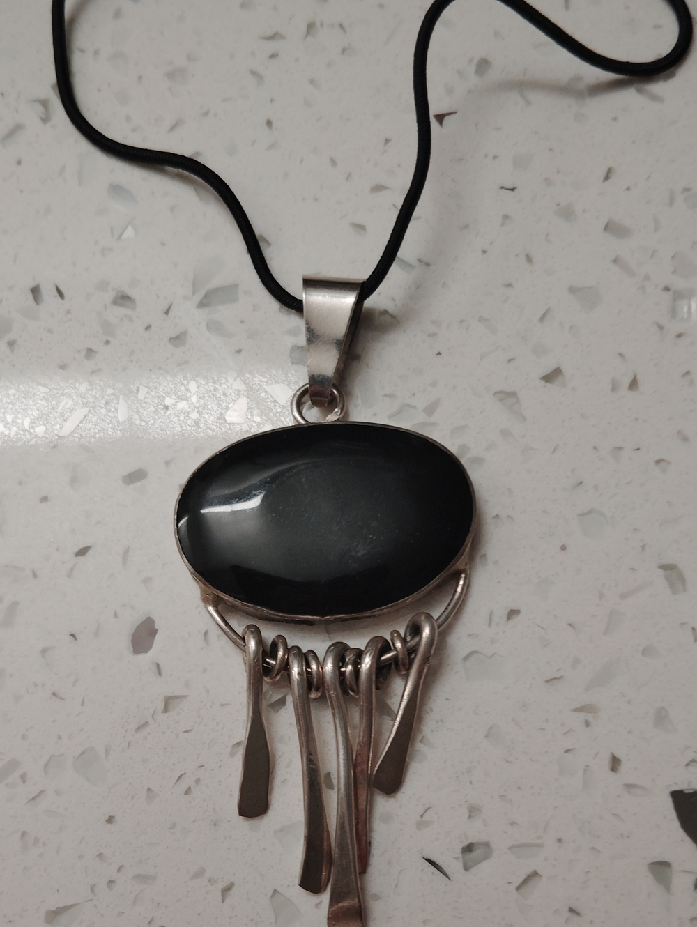 Silver From Mexico Handmade Pendant